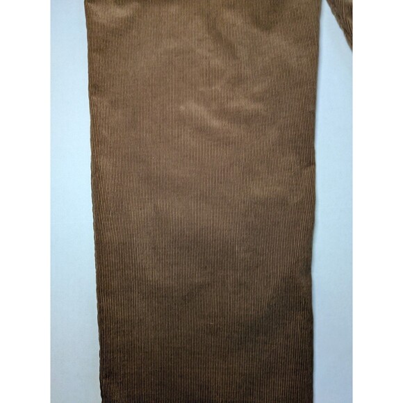 Vtg Polo Ralph Lauren Pants Mens 38x29 -Hemmed- Dark Brown Corduroy Trousers 90s - Picture 11 of 16
